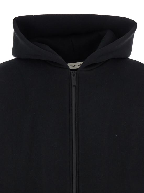 25FW 피어오브갓 후드 티셔츠 FG25FW12120FLC001 Black - FEAR OF GOD