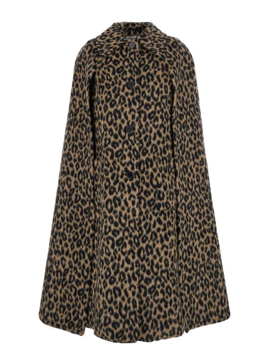 25FW 페데리카 보니파치 코트 KA052026ANIMALIER Brown