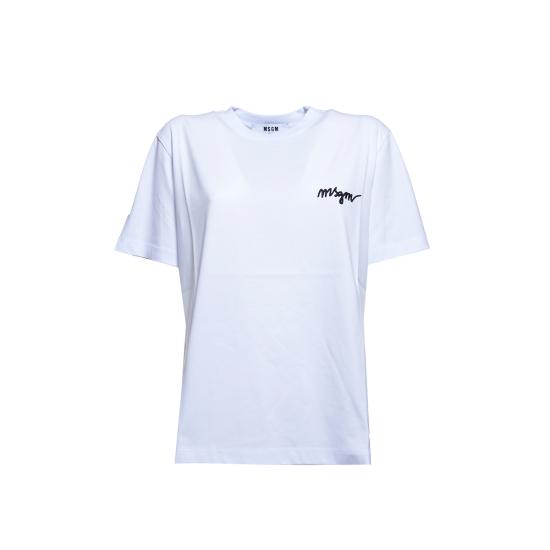 25FW 엠에스지엠 반팔 티셔츠 2000MDM540200002 01 White - MSGM