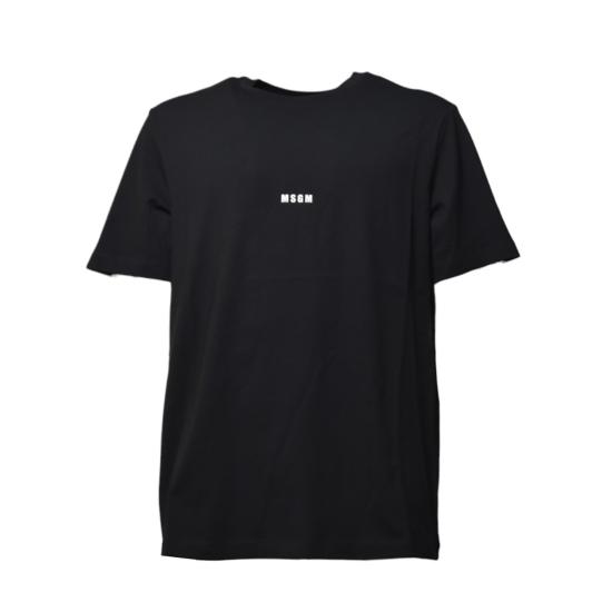 25FW 엠에스지엠 반팔 티셔츠 2000MM500200002 99 Black