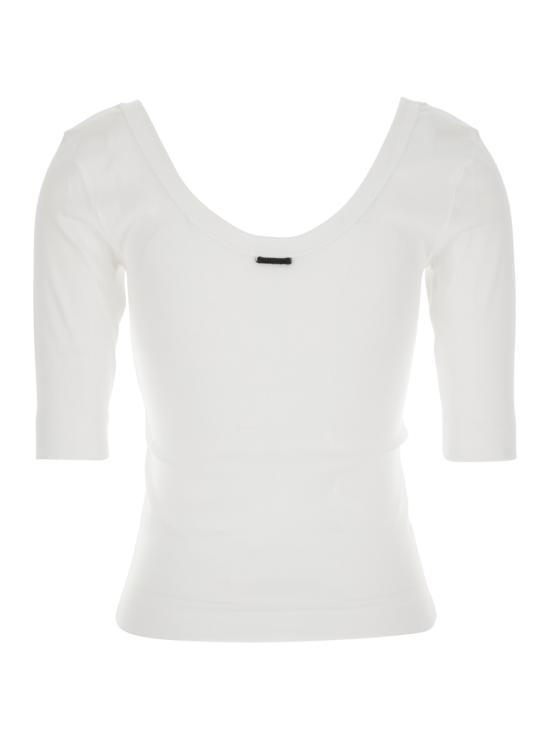 25FW 브루넬로 쿠치넬리 반팔 티셔츠 MPTC8FX220C159 White - BRUNELLO CUCINELLI