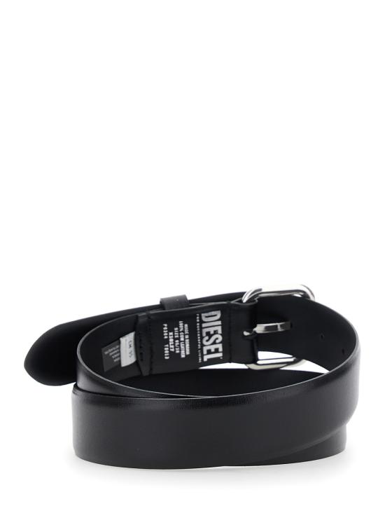 25FW 디젤 B-1dr 오벌 D 벨트 X10127P6364T8013 Black - DIESEL