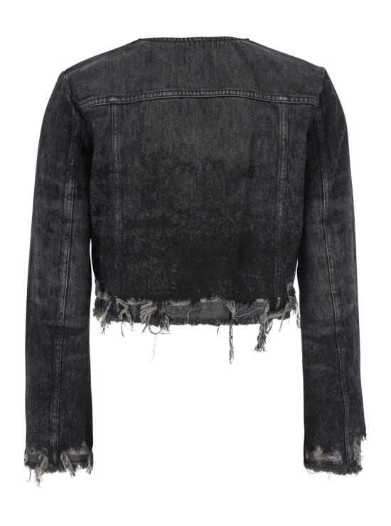 25FW 디젤 자켓 A21616007DB02 Grey - DIESEL