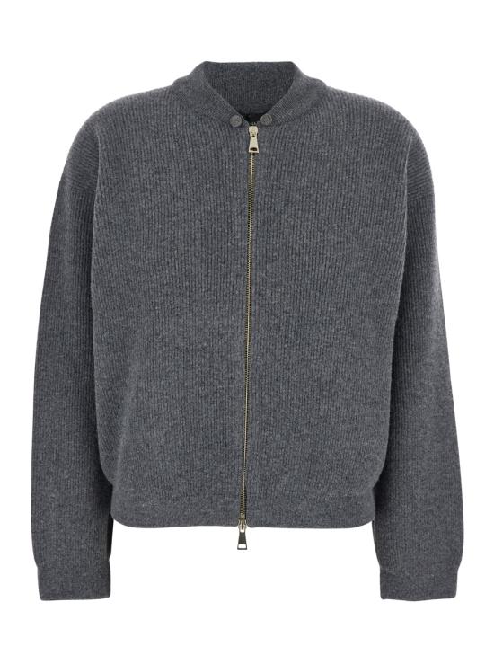 25FW 파비아나 필리피 긴팔 티셔츠 MAD225F045N1288185 Grey