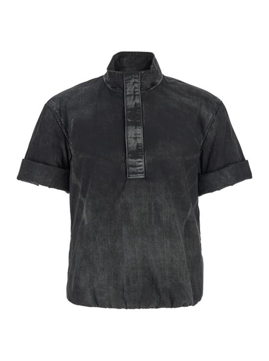 25FW 디젤 반팔 티셔츠 A206060QMBH9XXA Black