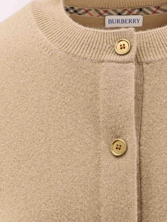  버버리 가디건 8112121 Beige - BURBERRY