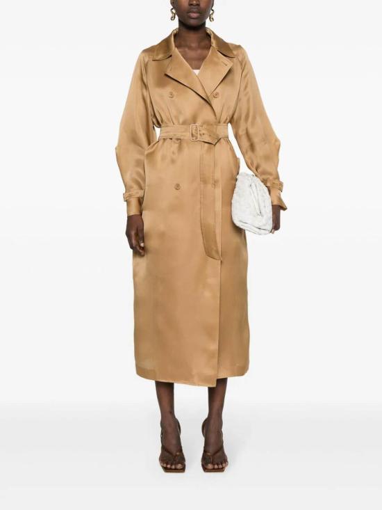 24FW 막스마라 트렌치 코트 2411121173600004C Brown - MAX MARA