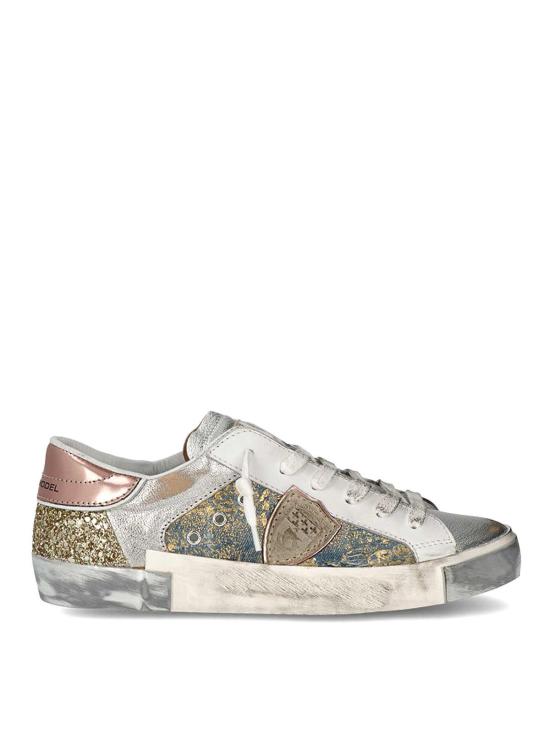  필립모델 스니커즈 PRLDIVX2DENIMMIXAGEAZULOR Multicolour