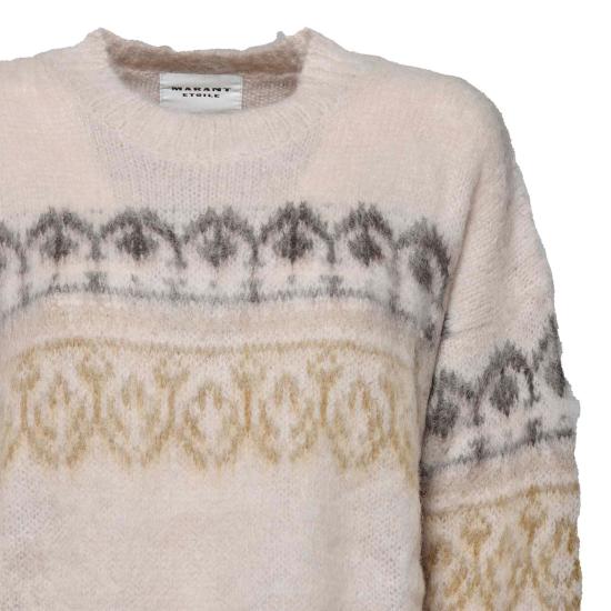 25FW 이자벨마랑에뚜왈 가디건 PU0518FAB3L08E 67KI Khaki - ISABEL MARANT ETOILE