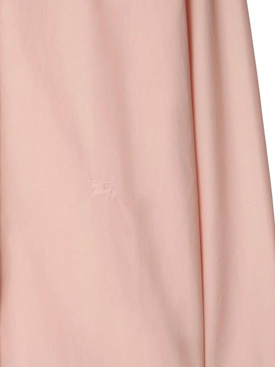 25FW 버버리 레귤러 핏 코튼 포플린 셔츠 8111216 Pink - BURBERRY