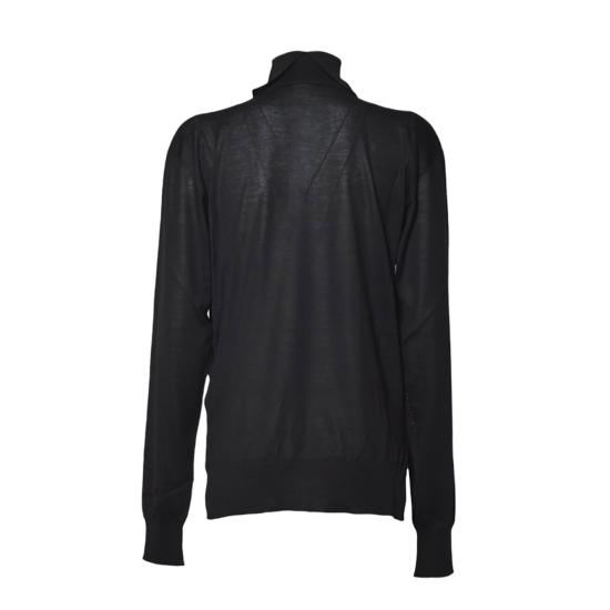 25FW 질샌더 터틀넥 J01GP0002J14501 001 Black - JIL SANDER