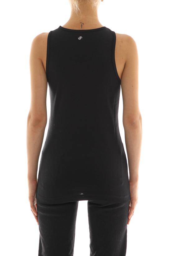 25SS 파투 민소매 티셔츠 JE0159994 999B Black - PATOU