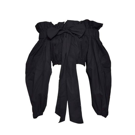 25SS 파투 블라우스 TO0430017 999B Black