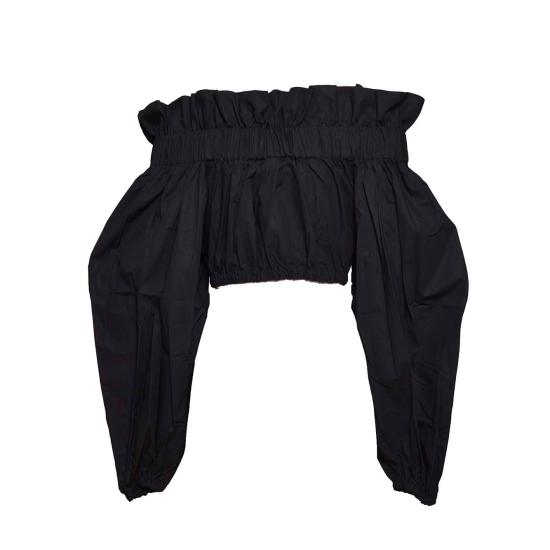 25SS 파투 블라우스 TO0430017 999B Black - PATOU