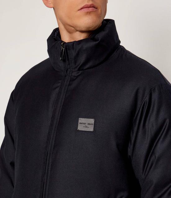 25FW 엠포리오 아르마니 숏패딩 EM003275 AF18078 UB118 Blue - EMPORIO ARMANI