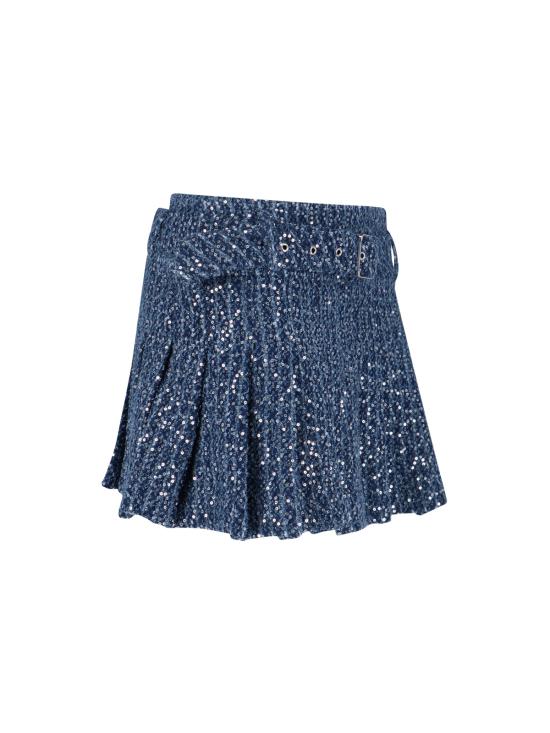 25FW 찰스 제프리 러버보이 미디 스커트 052050101 BLU Blue - CHARLES JEFFREY LOVERBOY