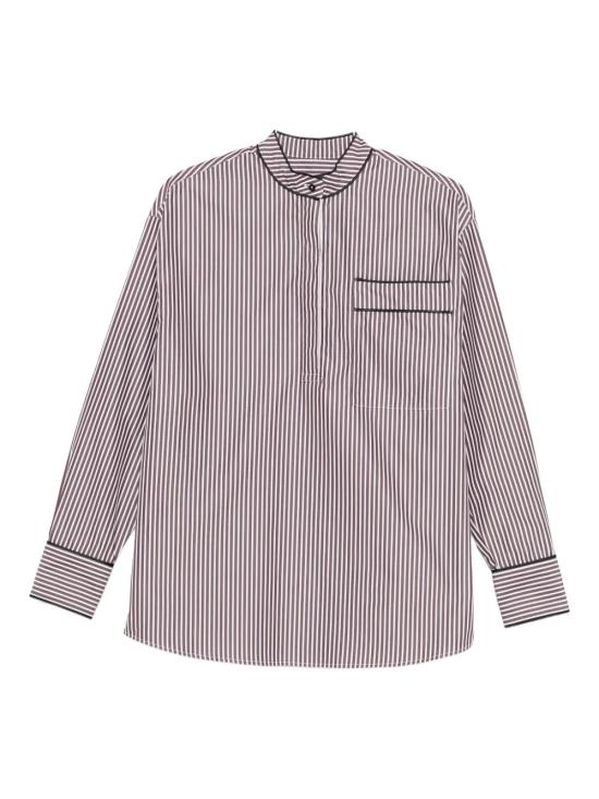 25FW 루루 드 세종 셔츠 VERNAIVORY BROWN White