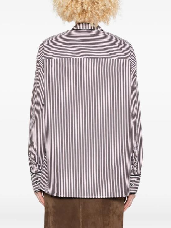 25FW 루루 드 세종 셔츠 VERNAIVORY BROWN White - LOULOU DE SAISON