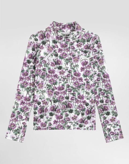 25FW [키즈] 돌체앤가바나 티셔츠 L5JTLE FSG81 HA5RG Purple