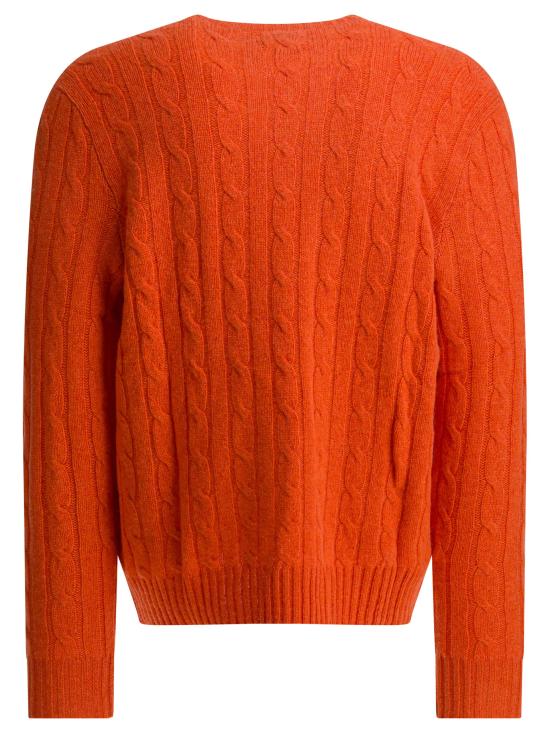 25FW 폴로 랄프로렌 스웨터 710876728023JAFFA ORANGE HEATHER Orange - POLO RALPH LAUREN