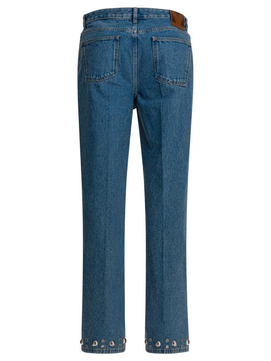 25FW 발렌티노 가라바니 데님 팬츠 7V3DE05PB0W558 Light blue - VALENTINO GARAVANI