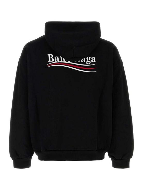 25FW 발렌시아가 미디엄 핏 후드 티셔츠 767877TKVI91070 - BALENCIAGA