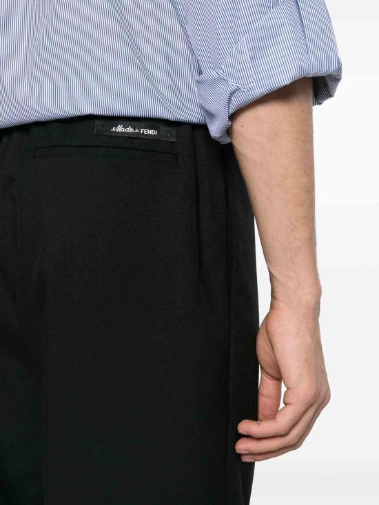  펜디 수트 팬츠 FB0979AR8SF0QA1 Black - FENDI