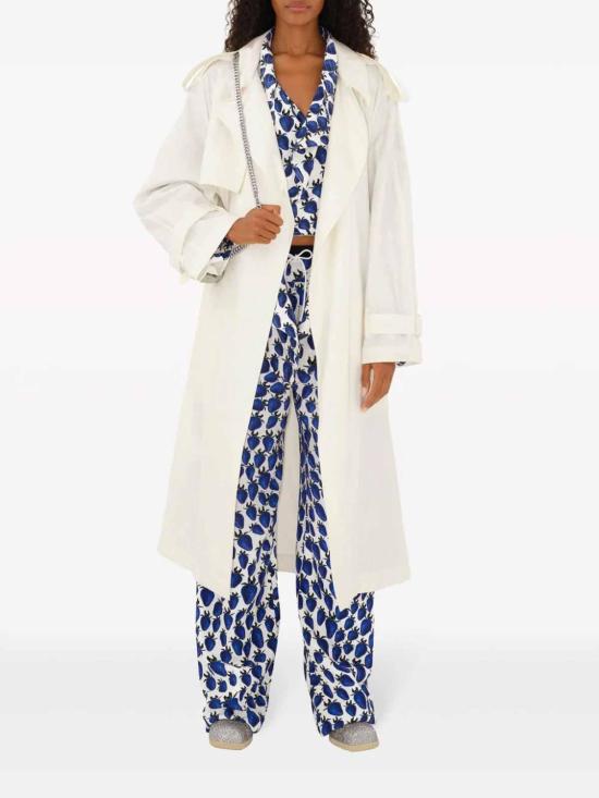  버버리 코트 8086313 White - BURBERRY