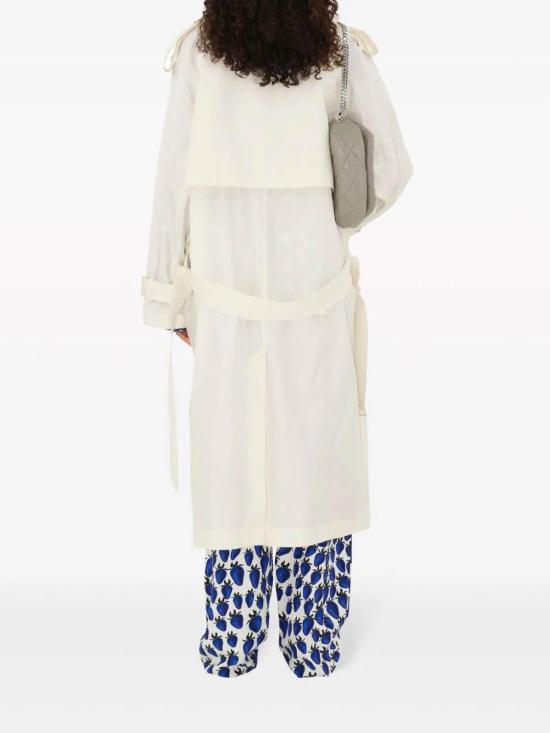  버버리 코트 8086313 White - BURBERRY