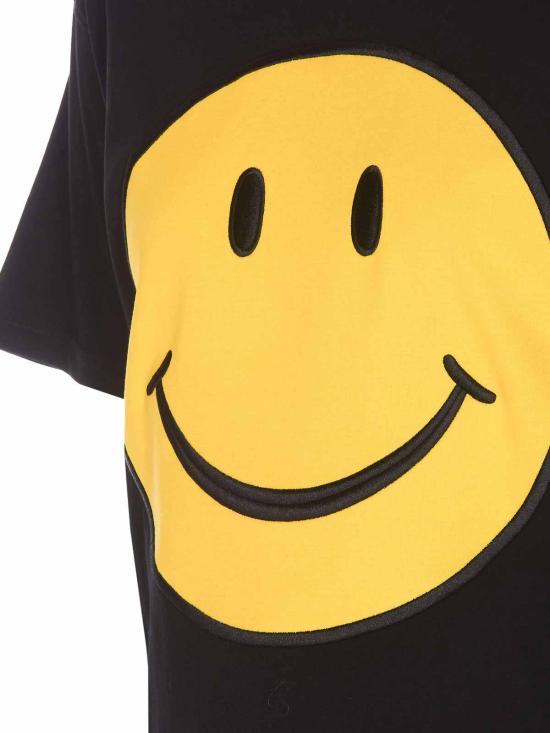 25FW 모스키노 반팔 티셔츠 070954413555 Black - MOSCHINO