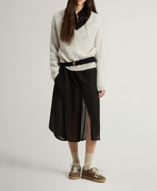 25FW 울리치 스웨터 CFWWKN2013FRUF5002 103 Light grey melange - WOOLRICH