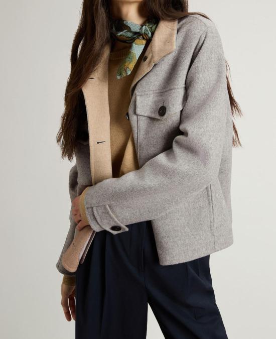  울리치 수트 자켓 CFWWOU2102FRUT5012 103 Light gray melange - WOOLRICH