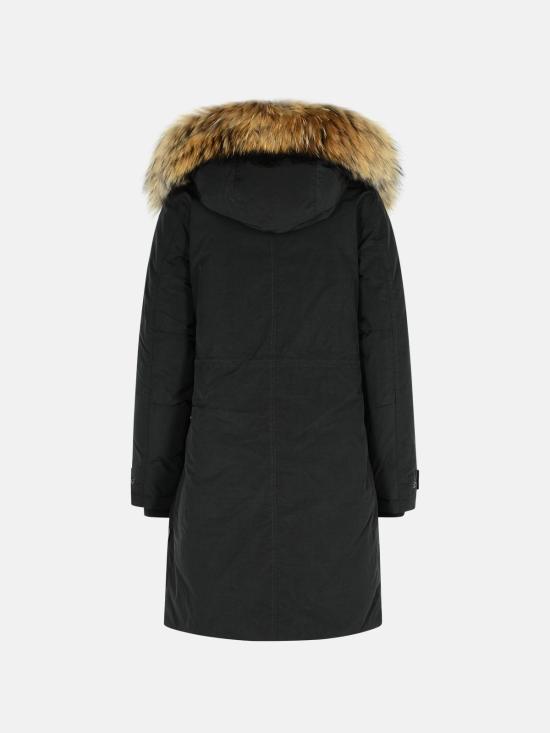 24FW 울리치 그레이스 피치드 폴리 파카  CFWWOU2044FRUT5092 100 Black - WOOLRICH