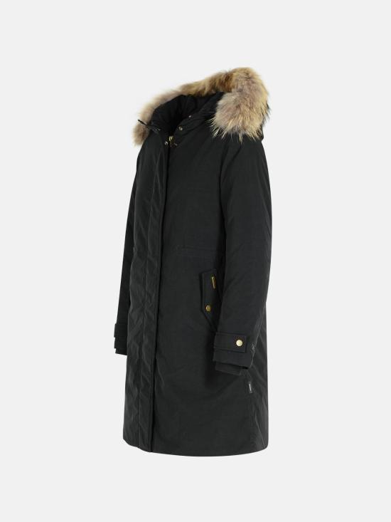 24FW 울리치 그레이스 피치드 폴리 파카  CFWWOU2044FRUT5092 100 Black - WOOLRICH