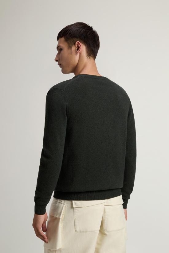 25FW 울리치 스웨터 CFWOKN0278MRUF0469 6006 Greenstone - WOOLRICH