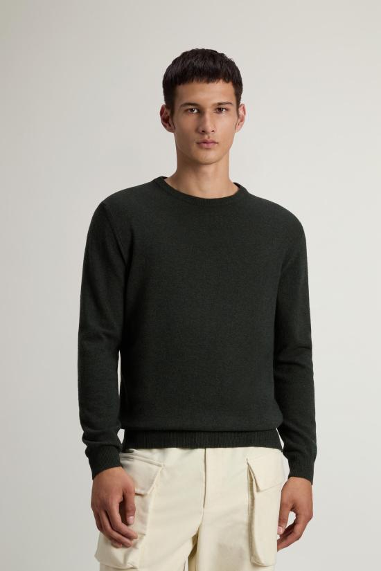 25FW 울리치 스웨터 CFWOKN0278MRUF0469 6006 Greenstone - WOOLRICH