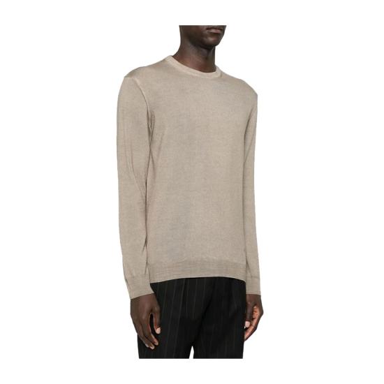 25FW 울리치 스웨터 CFWOKN0277MRUF0775 8925 Feather beige - WOOLRICH