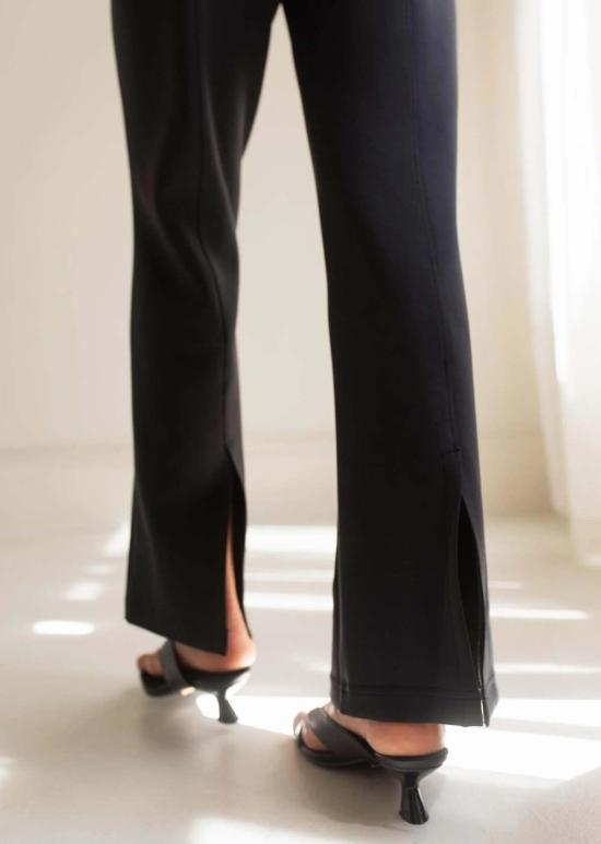  페이퍼 라벨 스트레이트 팬츠 종이 라벨 로즈 팬츠 - PAPER LABEL