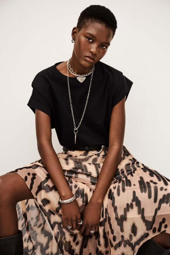  바쉬 롱 스커트 바앤쉬 앨리 맥시 스커트 - BA&SH