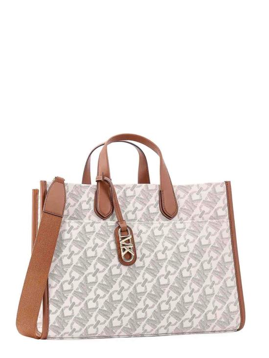 25SS 마이클 코어스 토트백 30H3G3GT3B099 White - MICHAEL KORS