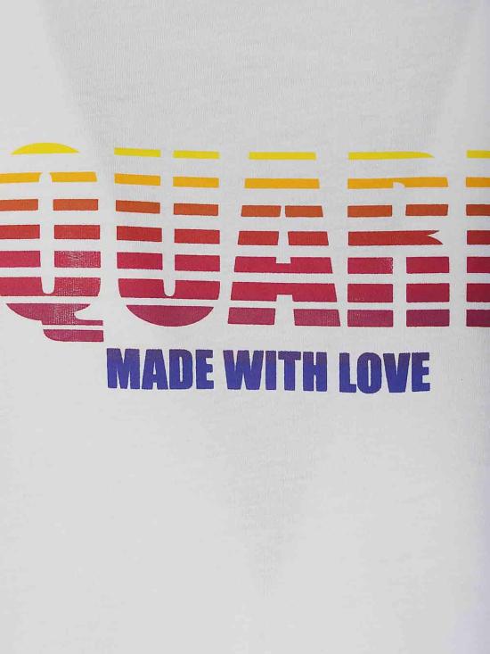  디스퀘어드2 반팔 티셔츠 S71GD1393S23009100 White - DSQUARED2