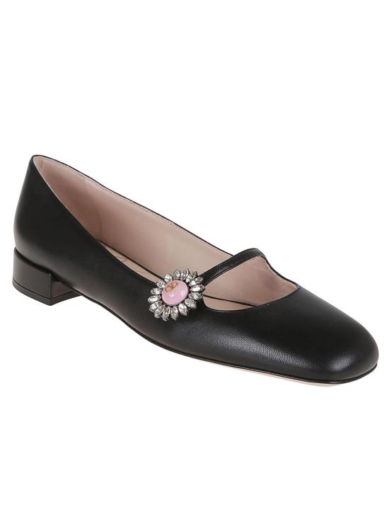  발렌티노 가라바니 플랫 슈즈 WS0LL7DHS9TJ Black - VALENTINO GARAVANI