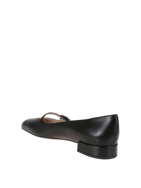  발렌티노 가라바니 플랫 슈즈 WS0LL7DHS9TJ Black - VALENTINO GARAVANI