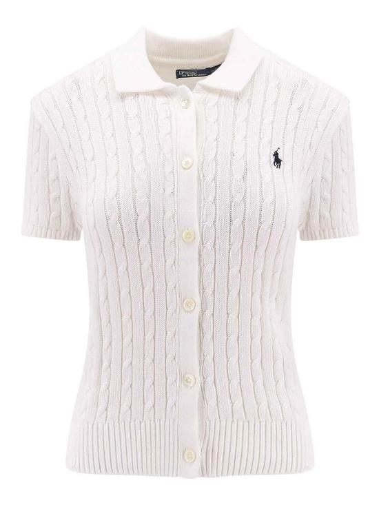  폴로 랄프로렌 가디건 211963486001 White - POLO RALPH LAUREN