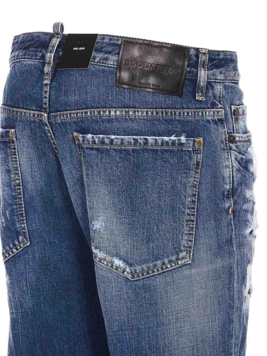 25FW 디스퀘어드2 스트레이트 팬츠 S74LB1435S30309470 Blue - DSQUARED2