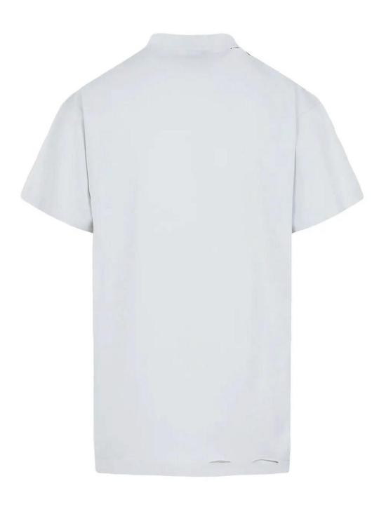  발렌시아가 옵틱컬 오버사이즈 티셔츠 811688TRVU69081 - BALENCIAGA