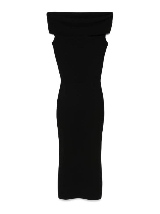 25SS 마이클 코어스 미디 스커트 MS582Y033D001 Black