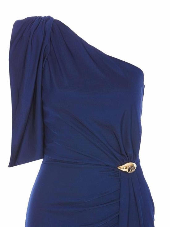 25SS 엘리자베타프랜치 롱 스커트 ABR0551E2DC8 Blue - ELISABETTA FRANCHI