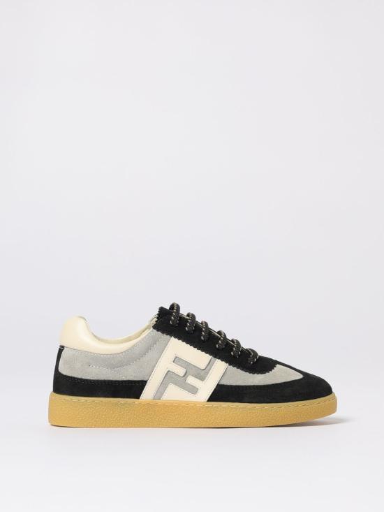 25FW [키즈] 펜디 스니커즈 JMR524AUEG F1T0F Black