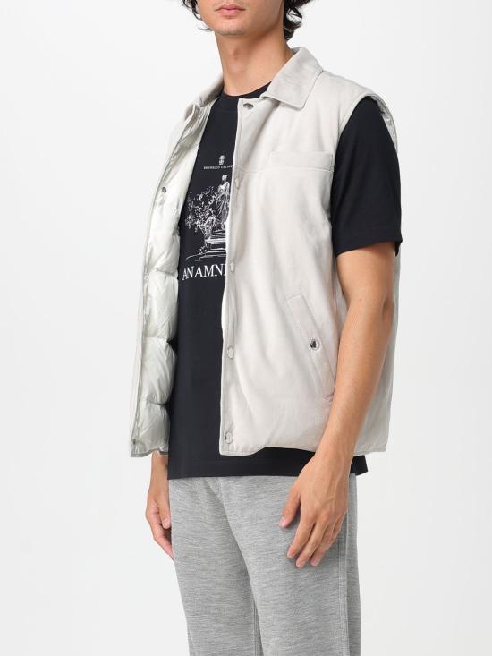 25FW 브루넬로 쿠치넬리 폴로 티셔츠 M0B131366 C4425 Navy - BRUNELLO CUCINELLI